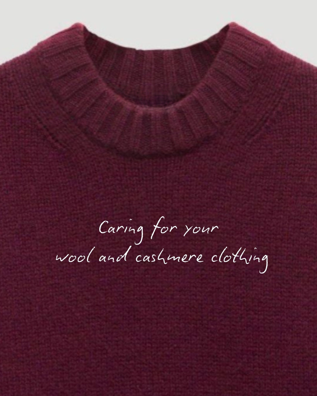 Maroon sweater with text &