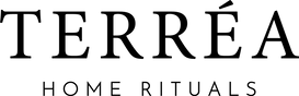 Terrea Home Rituals logo in bold black text on white background
